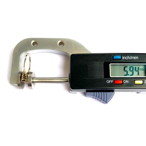 14K White Gold 0.15TCW Natural DIAMONDS Filigree Ring 2.57g - Picture 7 of 7